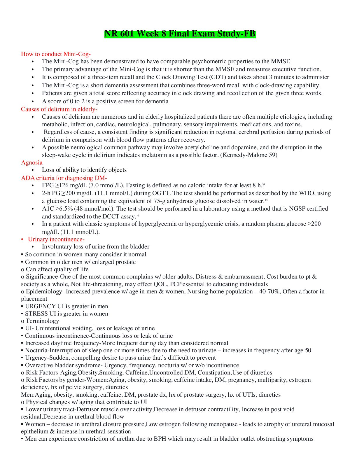 Preview image of NR 601 Week 8 Final Exam Study-FB.pdf document